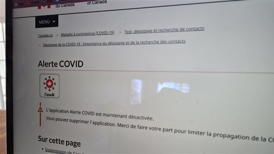 Santé Canada désactive l'application Alerte COVID