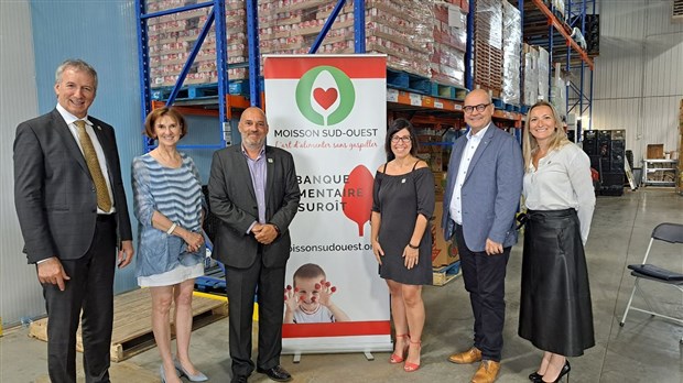 275 000 $ pour aider la banque alimentaire de la région