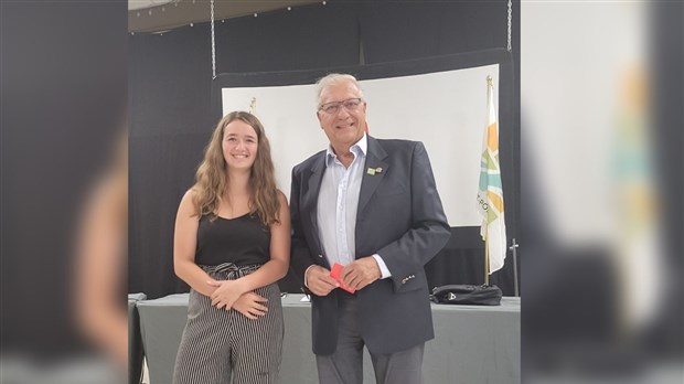 Saint-Polycarpe souligne l’altruisme d’une adolescente