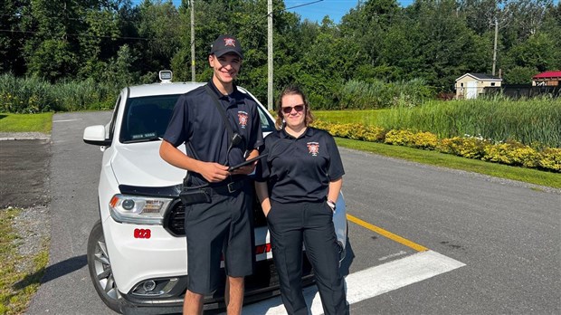 Une patrouille de feu d’artifice à Saint-Zotique