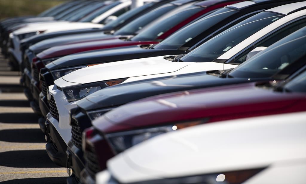 Les ventes de véhicules automobiles ont diminué de 16 % par rapport à l'an dernier