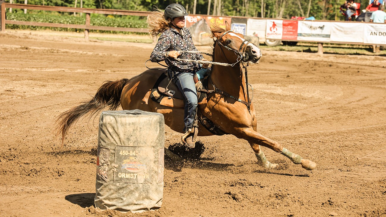 La fièvre équestre a atteint SainteJustinedeNewton