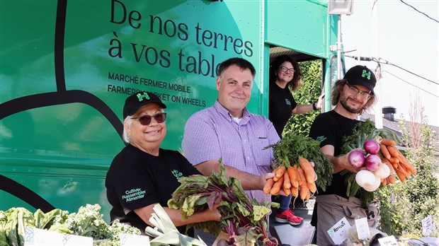 Un marché fermier mobile voit le jour dans Vaudreuil-Soulanges
