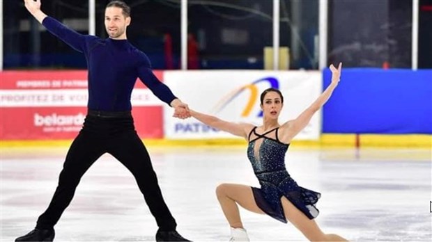 La médaille d'or pour un couple de patineurs de Vaudreuil-Dorion 