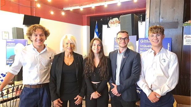 Les candidats du PQ dans Vaudreuil et Soulanges lancent la campagne dans Beauharnois 