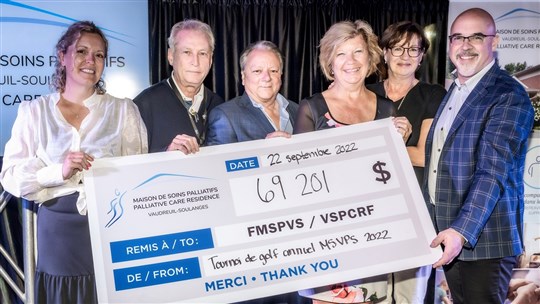 Un tournoi couronné de succès pour la Maison de soins palliatifs de Vaudreuil-Soulanges
