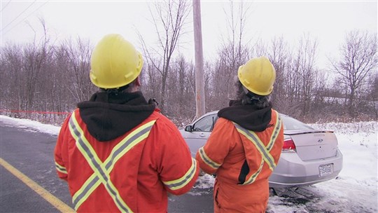 Comment réagir en cas de collision avec un poteau d'Hydro-Québec? 