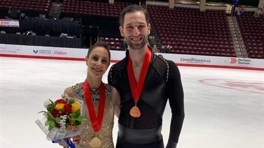 Une nouvelle médaille d'or en couple pour les patineurs de Vaudreuil-Dorion