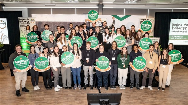 Desjardins Vaudreuil-Soulanges nomme 50 nouveaux boursiers