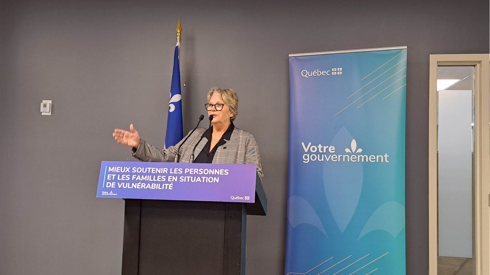 La ministre Chantal Rouleau entame une tournée régionale dans Beauharnois
