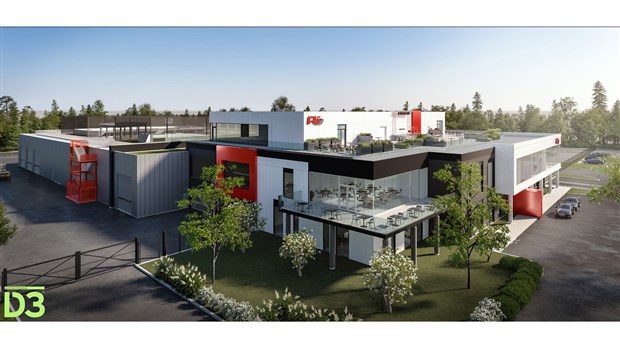 Le Groupe ALI Excavation investit 25M$ dans la construction d'un nouveau siège social 