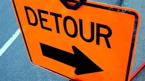 Closure of a portion of route 338 in Saint-Zotique starting Thursday   