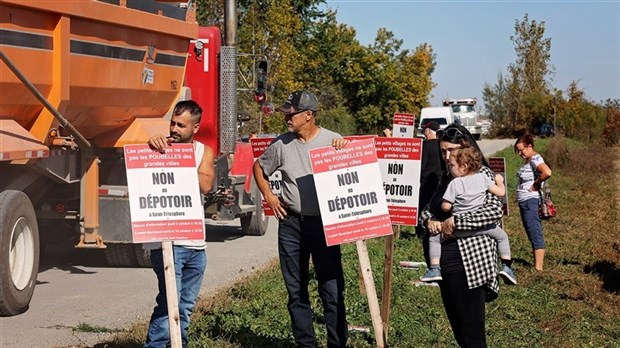 Plateforme de compostage: « Représentez-nous devant la MRC »
