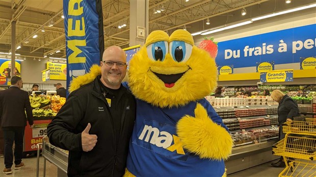 Maxi de Coteau-du-Lac donates $2,500 to Moisson Sud-Ouest  