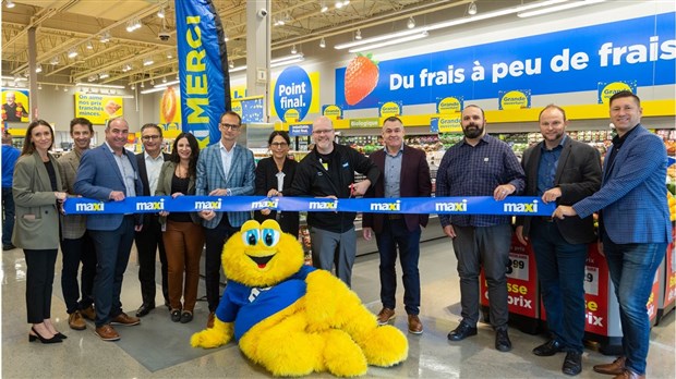 A busy opening for Maxi in Coteau-du-Lac