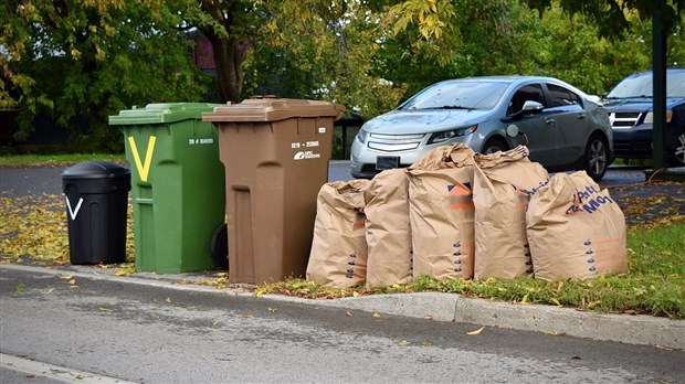 Le bac brun doit rester dégagé pour être ramassé, rappelle la MRC de Beauharnois-Salaberry