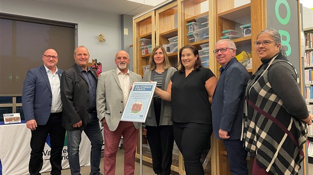 Vaudreuil-Dorion inaugure sa bibliothèque d'objets