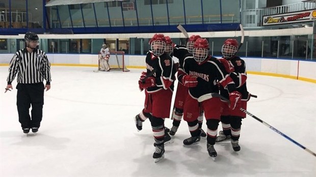 Two wins and a loss this week for the Soulanges Pioneers   