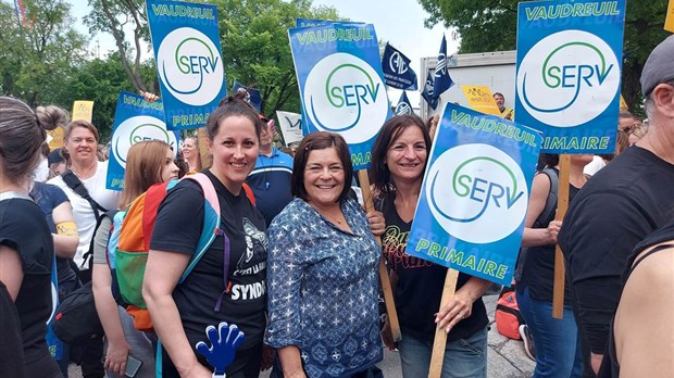 Le Syndicat de l’enseignement de la région de Vaudreuil dénonce les discours trompeurs de Québec