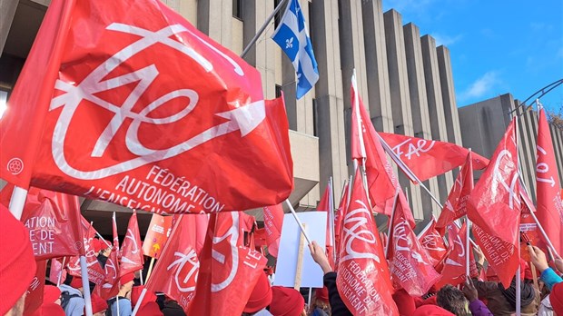 En route vers une grève générale illimitée pour le Syndicat de l'enseignement des Seigneuries