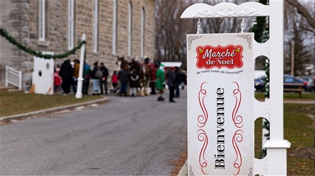 La 11e édition du Marché de Noël de Saint-Louis-de-Gonzague est dans moins d'un mois 
