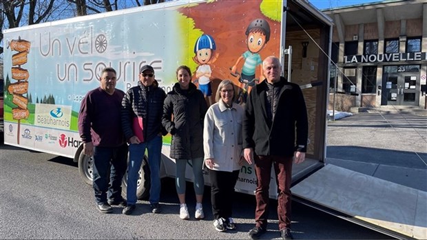 Un vélo, un sourire Beauharnois a besoin de l'aide de la communauté 