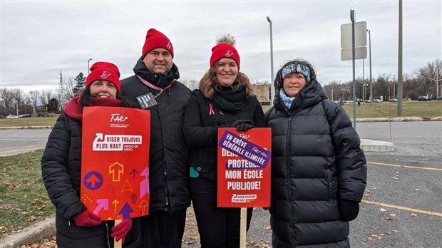 «Le gouvernement doit comprendre l’importance de l’enseignement et faire de nos conditions de travail une priorité», Martine Lacoursière 