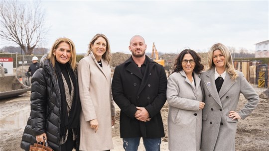 Construction of the Nautica project has begun in Coteau-du-Lac 