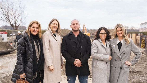 Construction of the Nautica project has begun in Coteau-du-Lac 