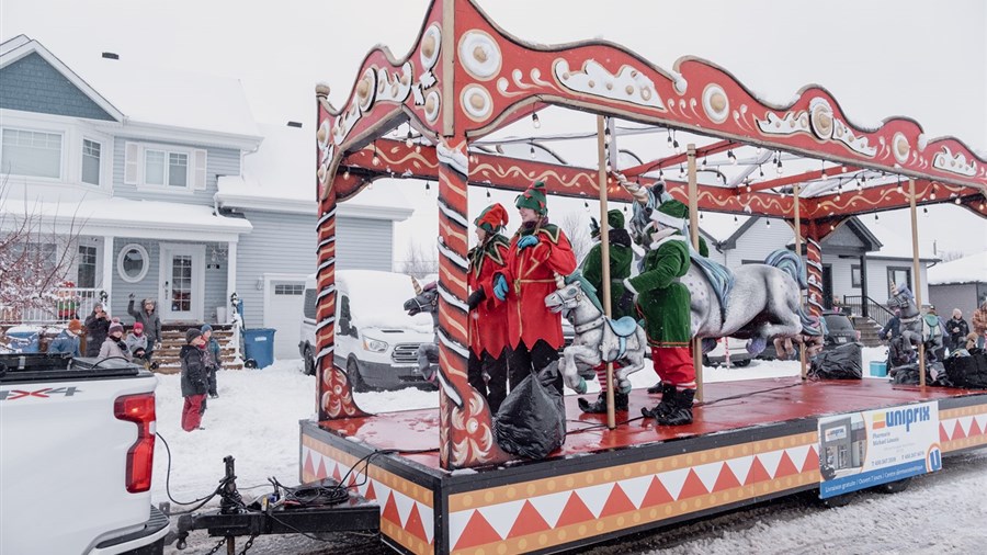 Le père Noël défilera dans les rues de Saint-Zotique