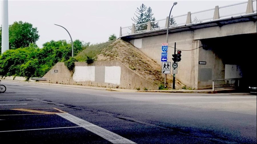 Impossible d'accéder à l'autoroute 20 ouest depuis Saint-Anne-de-Bellevue