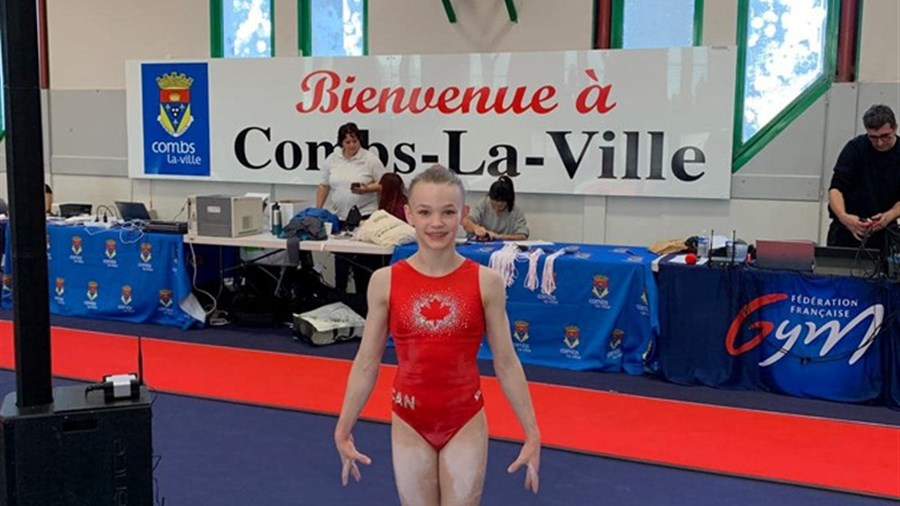 Une jeune gymnaste de Notre-Dame-de-l'Île-Perrot a remporté une médaille d'argent 