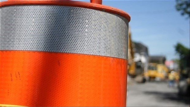 Travaux sur le pont Monseigneur-Langlois le 12 décembre