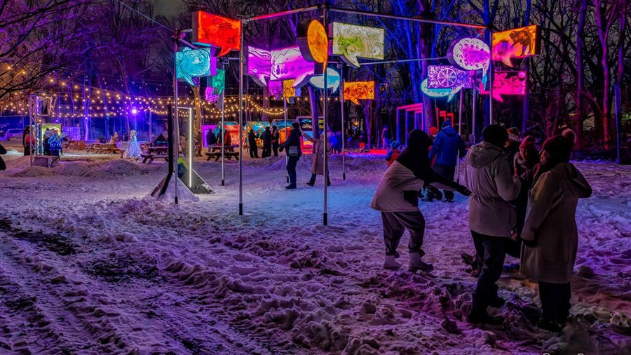 Vaudreuil-Dorion inaugure la 4e édition de l'exposition Lumin'Art