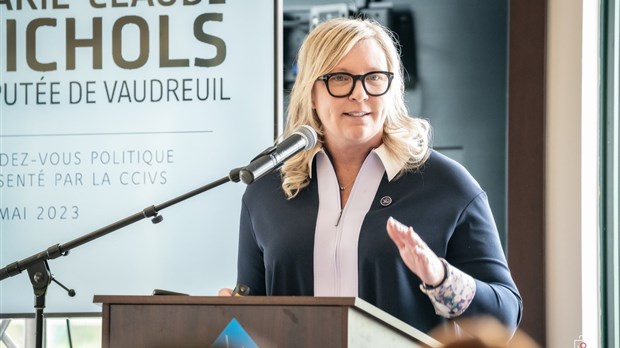 Une année chargée pour la députée de Vaudreuil, Marie-Claude Nichols 