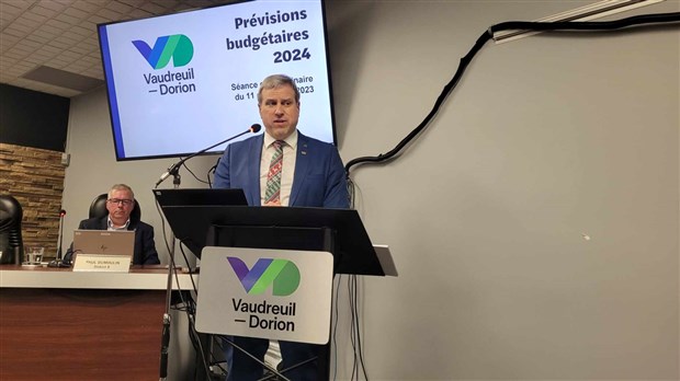 Budget: une légère hausse de taxes à Vaudreuil-Dorion 