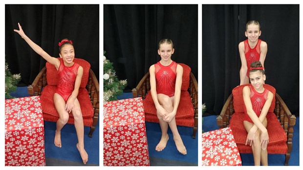 Gymini athletes put on a show at the Christmas Cup