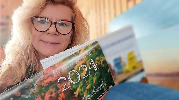 Two calendars created by Madeleine Langlois for families in need