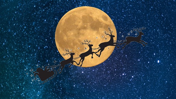 Suivez le parcours du père Noël en temps réel