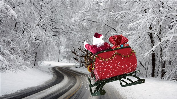 Suivez le parcours du père Noël en temps réel