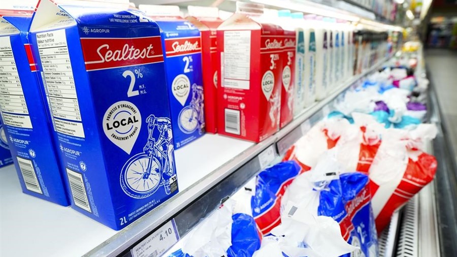Hausse de 2,2 % du prix du lait destiné aux marchés de détail