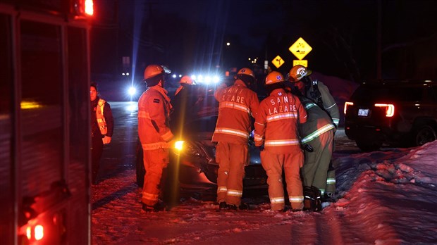 Une deuxième collision en 24h à la même intersection de Saint-Lazare 