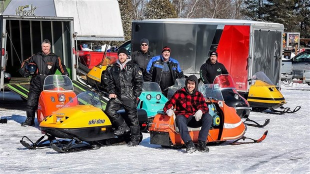 Randonnée de motoneiges antiques ce samedi à Sainte-Justine-de-Newton 