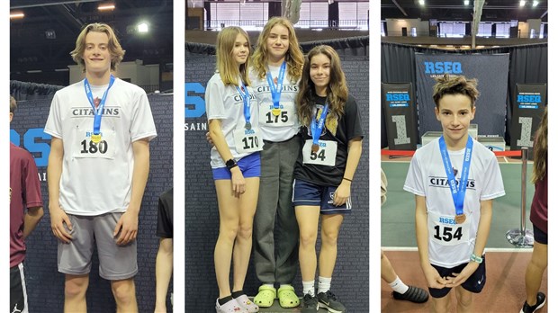 27 médailles pour le Club d’athlétisme de Vaudreuil-Dorion