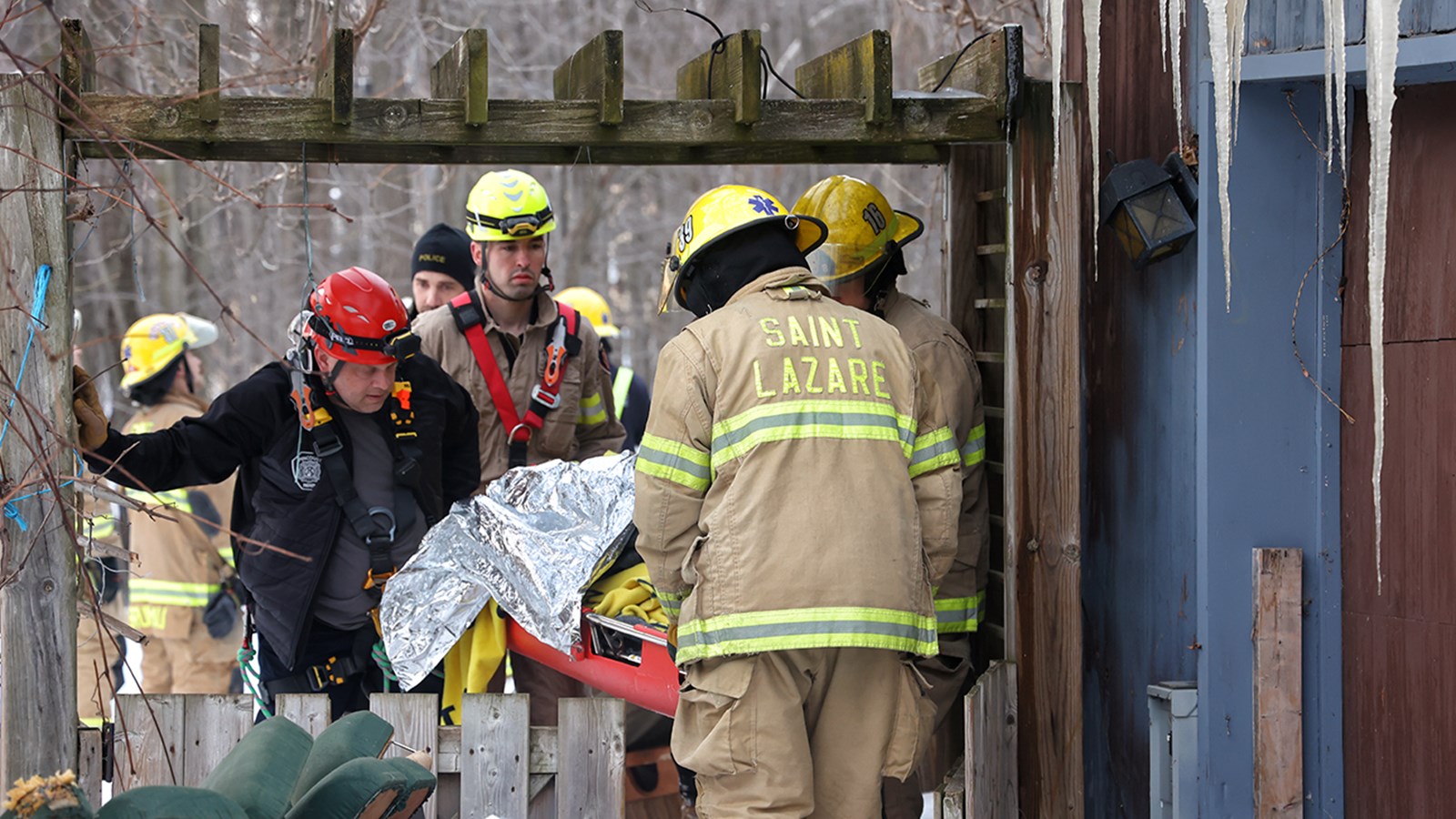Un impressionnant sauvetage cet aprèsmidi à SaintLazare