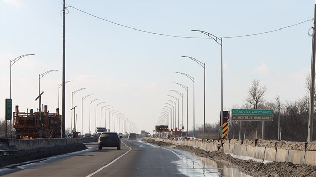 Pont de l'Île-aux-Tourtes: début des travaux préparatoires