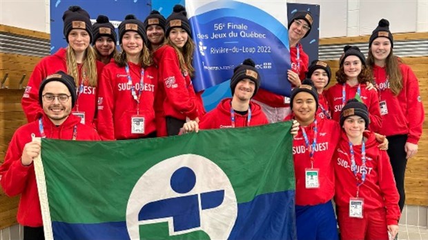 23 médailles pour les athlètes du Sud-Ouest aux Jeux du Québec 