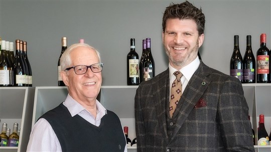 Sébastien Laliberté, 18th Honorary President of the Salon des vins