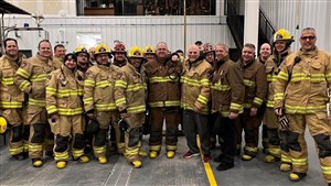 Un pompier de Saint-Zotique quitte le service après 26 ans 