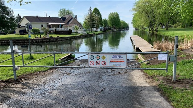 Saint-Zotique: les plaisanciers peuvent se procurer des puces pour la rampe de mise à l'eau 